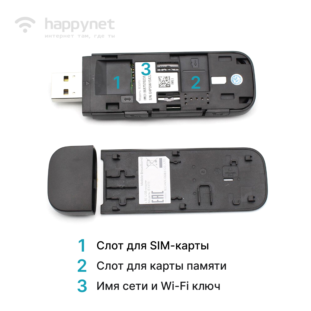4G/3G модем Anteniti E3372h-153 - обзор под крышкой