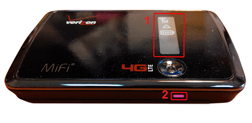Novatel 4510L индикация