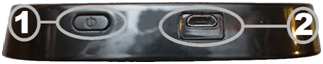 Рис. 3 Торцевая сторона роутера Novatel MiFi 5510L