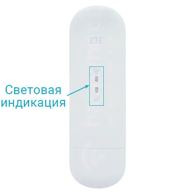 4G 3G Wi-Fi модем ZTE MF79U - индикация работы